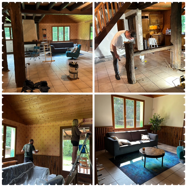Klussen grid huiskamer